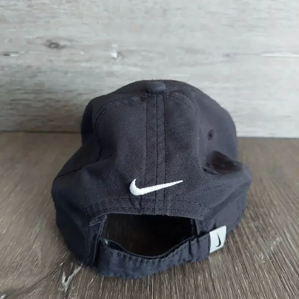 Black Nike Dri-Fit Lightweight Hat Size 4-7